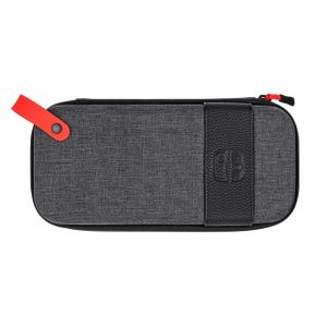 PDP Konsolen-Tasche Elite Deluxe für Nintendo Switch und Switch Lite, grau