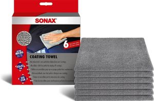 SONAX Trockentücher (6er Pack), 40x40 cm, 04511000