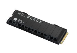 Western Digital BLACK SN850 NVMe SSD mit Kühlkörper Interne SSD-Festplatte 500GB