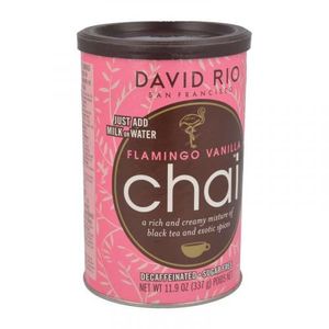 David Rio Flamingo Vanilla Chai | Gewürzteemischung | zuckerfrei & koffeinfrei | 337g Dose