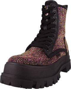 Buffalo Damen Elegante Stiefelette Aspha RLD Glam 1622558 Schwarz