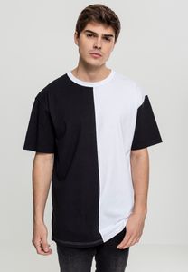 Pánské tričko Urban Classics Oversize Harlequin Tee blk/wht - XXL