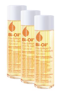 Bi-Oil 3x Mama Hautpflege Öl vegan 125 ml - Schwangerschaftsöl 100 % natürlich - Körperöl für während & nach der Schwangerschaft