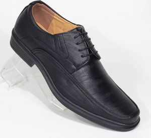 Herren Übergröße Business Anzug Schnür Schuhe Halb Schuhe Mokassins U200 Farbe: Schwarz EU-Schuhgröße: 46