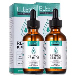 Retinol Serum mit Vitamin E Anti Falten Anti-Aging Gesichtsserum Bio Vegan, 2x 60ml