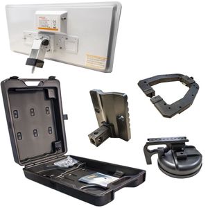 Selfsat H30D Traveller Kit Flachantenne mit Single LNB und Koffer