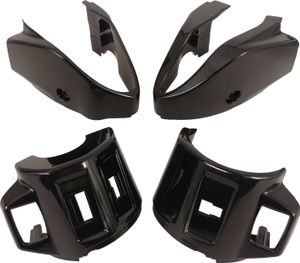 Osłona przełącznika kierownicy L+R Gloss Black | Vespa Primavera / Sprint