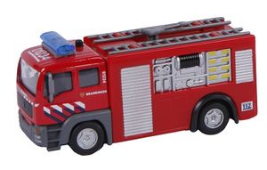 feuerwehr-Tankwagenrückzug mit Licht und Ton 12 cm rot