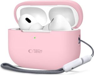 Tech-Protect Silikónové slúchadlá Apple Airpods Pro 1 / 2 Dusty Pink