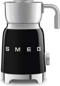 Smeg MFF11BLEU Spieniacz do mleka w stylu lat 50-tych, czarny (MFF11BLEU)