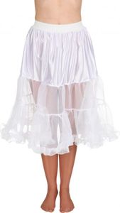 Petticoat midi weiß, Größe:40/42