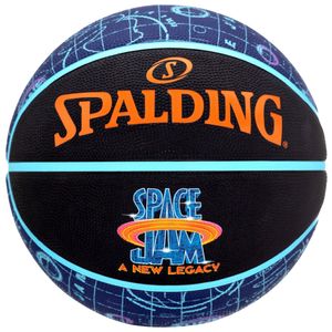 Spalding Space Jam Tune Court Ball 84596Z, Basketballbälle, Unisex, Schwarz, Größe: 5