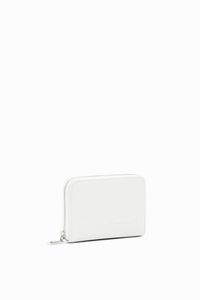 DESIGUAL Brieftasche Damen Polyurethan Weiß GR80492 - Größe: Einheitsgröße