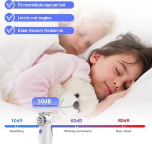 Inhalátor Inhalátory Ručný inhalátor Nebulizátor pre dospelých Deti Nano nebulizátor