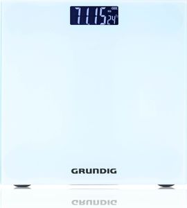 Grundig Personenwaage Digital - Waage Personen bis 180 kg - Weiß
