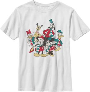 Disney Mickey Classic - HOLIDAY GROUP T-Shirt für Kinder S