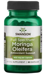 Moringa Oleifera 400 mg 60 Kapseln Swanson Health Products