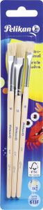 Pelikan Borstenpinsel-Set 613 F 3-teilig sortiert 1 x Größe 8/10/12