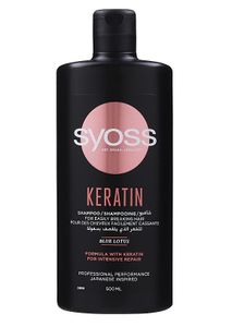 Syoss Keratin Shampoo Blue Lotus - 500ml