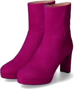 Unisa Stiefelette MEQUE, Rauleder, Rot, Damen