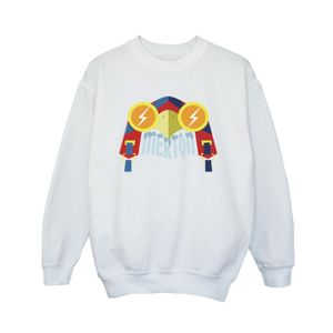 DC Comics - "DC League Of Super-Pets Merton" Sweatshirt für Jungen BI15878 (116) (Weiß)