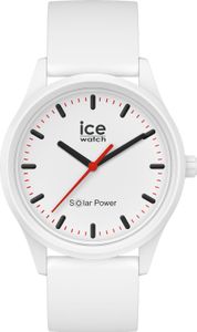 Ice-Watch - ICE solar power Polar - Weiße Herren/Uniuhr mit Silikonarmband Ice-Watch - ICE solar power Polar - Weiße Herren/Uniuhr mit Silikonarmband