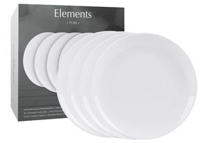 WÄCHTERSBACH snídaňový talíř Elements pure white Ø19cm sada 4 ks