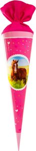 Goldbuch Schultüte 70cm 3D Pferdeliebe