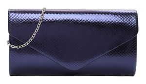 Tamaris Umhängetasche Abendtasche Amalia Clutch Blue dunkelblau