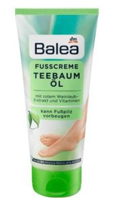 Balea Fußcreme mit Teebaumöl, 100ml