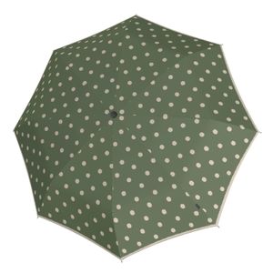 Knirps Taschenregenschirm Regenschirm A.050 Medium Manual Dot Art Aloe grün