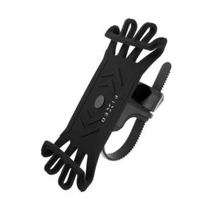 Uchwyt rowerowy na telefon komórkowy Fixed Bikee Silicone, czarny