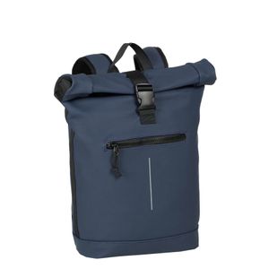 New-Rebels® Mart - Roll-Top - Backpack - Navy Blue - Large II - Backpack