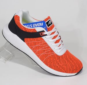 Leichte Uni Herren Sneakers Sportschuh Outdoor Jogging Lauf Schuhe RP198 Farbe: Orange EU-Schuhgröße: 44