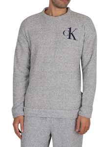 Calvin Klein Herren CK One Lounge Sweatshirt, Grau L