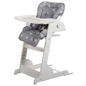 Sitzhöhe 31 cm Stuhl mit Lehne für Kinder roba Kinderstuhl weiß lackiert HxBxT: 59x29x29 cm