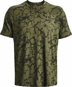 Under Armour Men's UA Rush Energy Print Marine OD Marine OD Green/Black XS Fitness koszulka