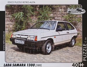 Puzzle č. 54 - LADA SAMARA 1300 (1989) 40 dílků