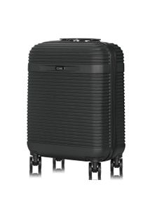 OCHNIK Koffer WALAB-0040 Hartschalenkoffer Reisekoffer Trolley Reisetasche, Material: ABS (Farbe: Schwarz, Größe: S - 55×40×20 cm)