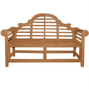 Marlborobank Caserta Teak Massivholz 120 cm