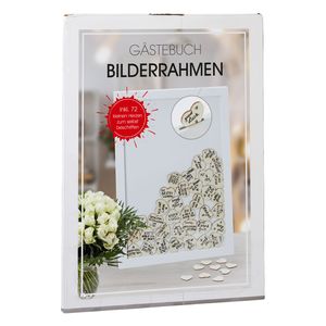Gästebuch Partybuch Hochzeit Taufe usw. inkl. 72 Herzen 42 x 30 cm