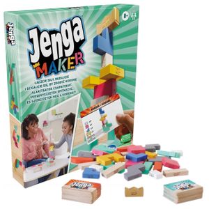 Hasbro Jenga Maker Holz Geschicklichkeitsspiel