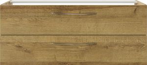Waschtischunterschrank Pelipal Xpressline 4035 BxHxT 116 x 48,2 cm x 43,5 cm Frontfarbe eiche riviera 4035.471101