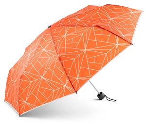 Baagl Regenschirm für Damen und Mädchen - Taschenschirm Leicht und Kompakt - Schirm Windsicher und Stabil (Think of Me)