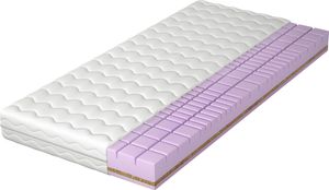 MIRJAN24 Beidseitige Schaumstoffmatratze Wenus 18 cm, H3/H4, Beidseitig verwendbar, Kokosmatte, Profilschaum (Liegefläche: 120x200 cm)