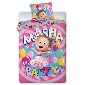 Detské posteľné obliečky Máša a medveď - Let's Party