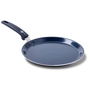 GreenPan Essentials Pfannkuchenpfanne mit Antihaftbeschichtung, 24cm, PFAS-frei, Schwarz