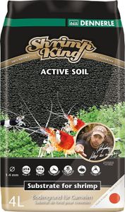 Shrimp King Active Soil 4 Liter - Bodengrund für Garnelen und Aquascaping