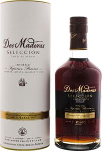 Dos Maderas Seleccion Triple Aged Rum 0,7l, alc. 42 Vol.-%, Rum Karibik/Spanien