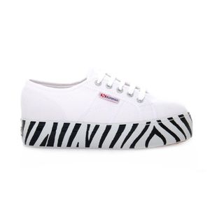 Superga 2790 Cotw Printedfoxing Superga Schuhe white zebra 36, Unisex S41157W A1Q EUR 36